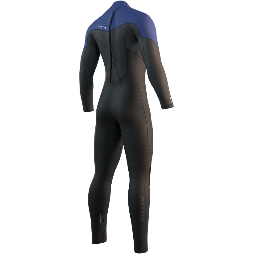 2026 Mystic Mens Star 5/3mm Back Zip Wetsuit 35000.250025 - Black / Blue